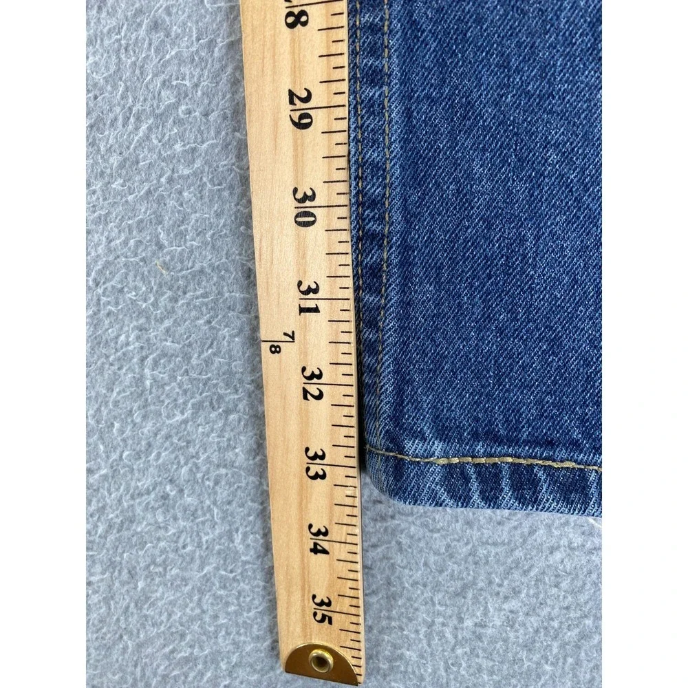 Levis 550 Jeans Men 36x34 Relaxed‎ Med Wash 100% Cotton Denim Classic Workwear
